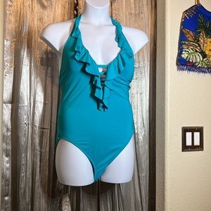 Sexy haler top suit.